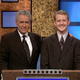Trebek and Jennings in 2004